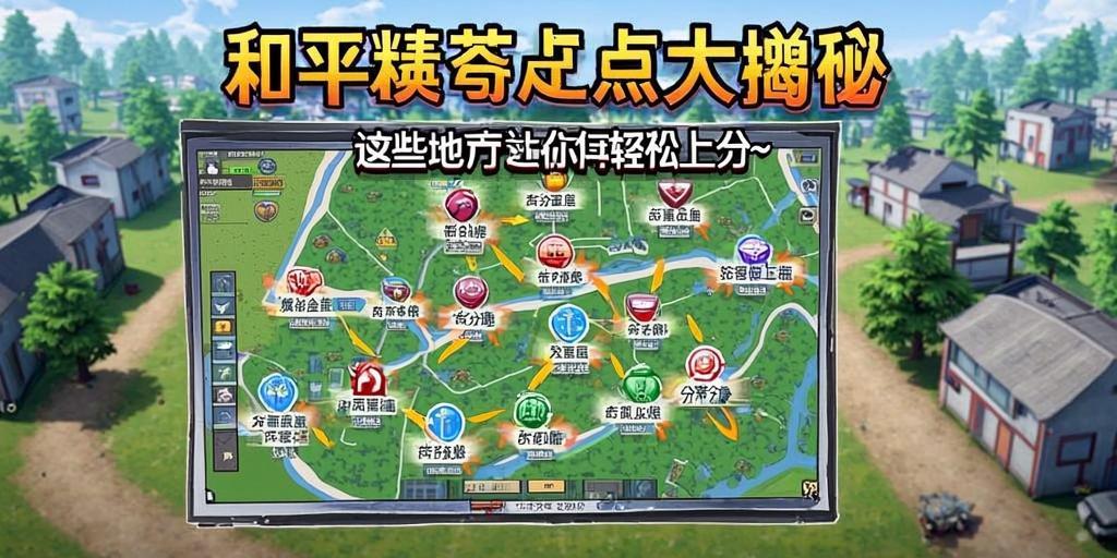 和平精英苟分点位大揭秘!这些地方让你轻松上分~和平精英苟分点位大揭秘,这些隐蔽角落助你轻松上分! 第1张 和平精英苟分点位大揭秘!这些地方让你轻松上分~和平精英苟分点位大揭秘,这些隐蔽角落助你轻松上分! 第1张