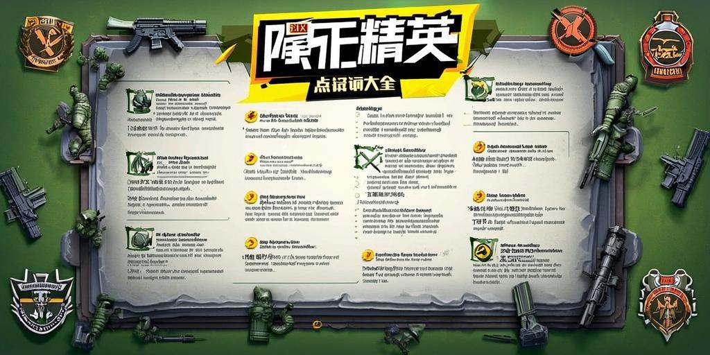 和平精英报点术语大全，新手也能秒变战场指挥官！和平精英报点术语速成，新手秒变战场指挥官！  第1张