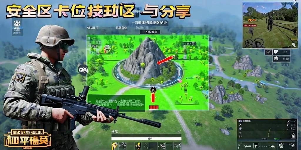 和平精英安全区卡位技巧分享,助你决赛圈轻松制胜!和平精英决赛圈安全区卡位制胜技巧 第1张 和平精英安全区卡位技巧分享,助你决赛圈轻松制胜!和平精英决赛圈安全区卡位制胜技巧 第1张