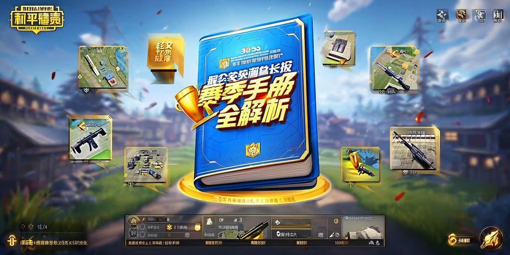 和平精英赛季手册全解析，轻松拿满奖励的实用技巧！和平精英赛季手册，拿满奖励的终及技巧指南  第1张